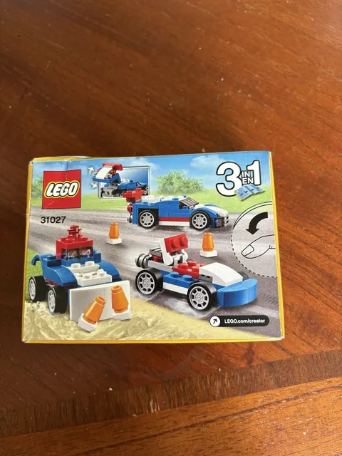 LEGO CREATOR: Blue Racer (31027) NEW With Damaged Box SKU TR177