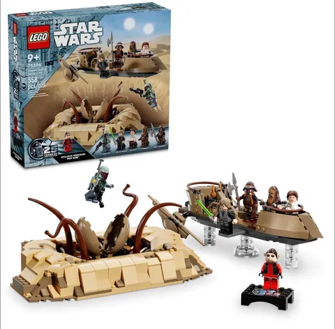 LEGO Star Wars: Desert Skiff & Sarlacc Pit (75396 - Retired) BRAND NEW & SEALED