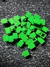LEGO 3005 Green Brick 1x1 - 36 Pieces