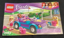 Lego Friends Instruction Manual Set 3183 Stephanie's Cool Convertible 2012
