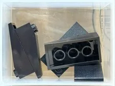 LEGO Parts - Black Slope 18 4 x 2 - No 30363 - QTY 5