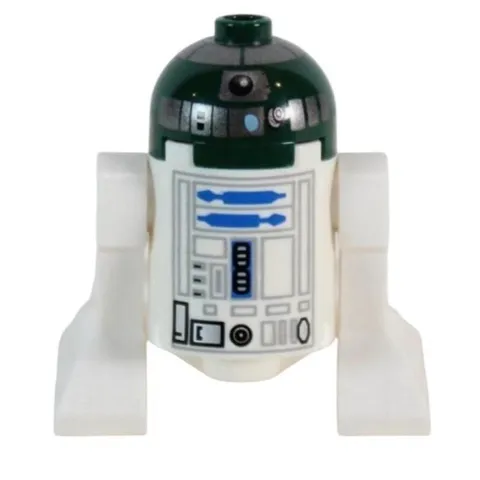 LEGO Star Wars R2-Q5 Astromech Droid Minifigure sw0303 Dark Green Dome Imperial