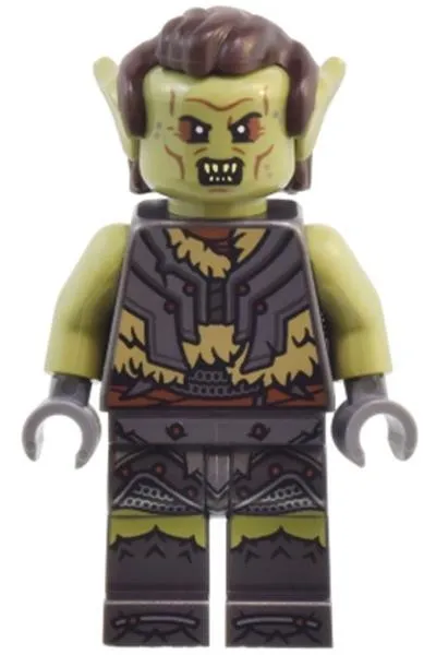 LEGO The Lord of the Rings Orc Minifigure (lor127) Used Sword Shield Good Condit