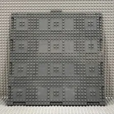 Lego Plates 32 x 32 : Thick Platform : Dark Bluish Gray (18922 + 15624)
