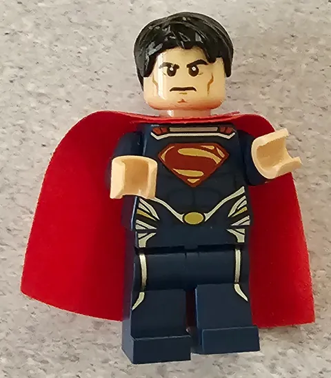 LEGO DC Superman Dark Blue Suit Minifigure SH0077 76003 76009