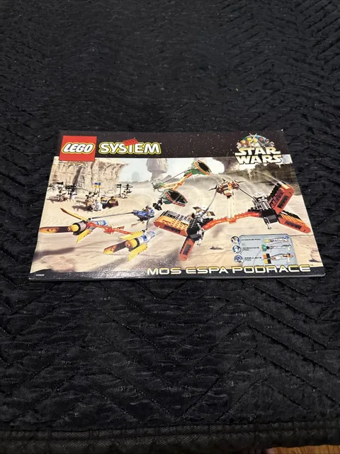 LEGO System Star Wars Mos Espa Podrace 7171 Instructions Manual Only