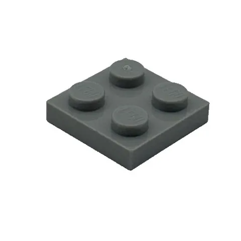 Lego 3022 Light Bluish Gray Plate 2 x 2 Element 4211397