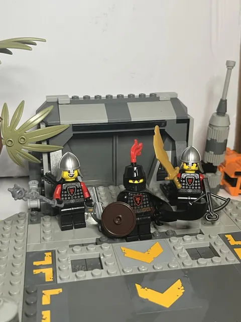 lego castle black dragon knights minifigure lot