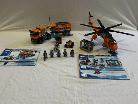 Lego City Arctic Lot 60034 and 60035 100% Complete with Manuals