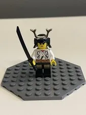 LEGO Ninja Shogun, White cas206 From Set 3346 Minifigure