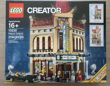 Lego 10232 Palace Cinema 2194pcs Expedited Shipping Sealed