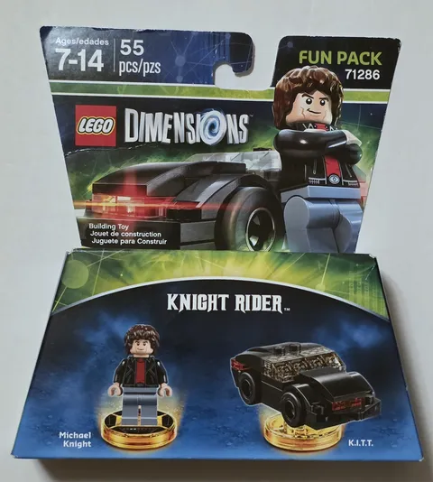 New LEGO Knight Rider 71286 Dimensions Fun Pack - Sealed Box Michael & K.I.T.T