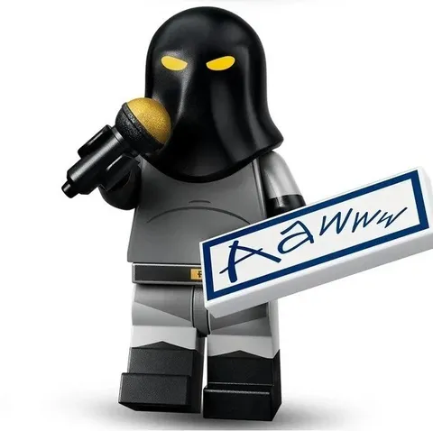 Thelonious Black Mask - LEGO 71053 Minifigures Shrek - Ready To Ship in Hand