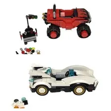 LEGO Bulk Lot Mixed Vehicles Car And Truck  Set with LEGO Jewels - New