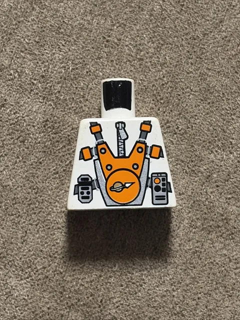 Lego Minifigure Figure White Torso Mars Mission Space