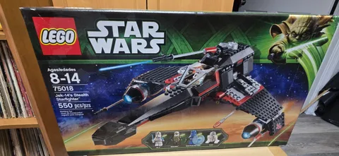 LEGO Star Wars 75018 Jek‑14’s Stealth Starfighter Sealed 2013 Jek‑14 + Figs