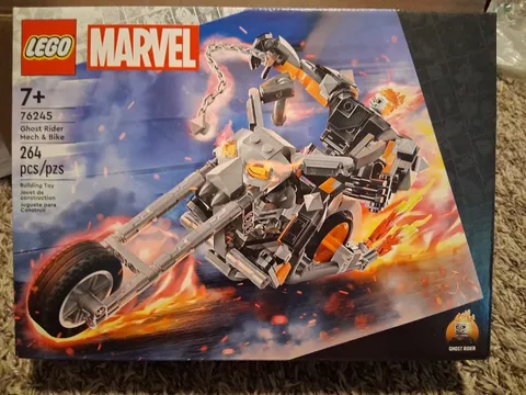 Lego 76245 Ghost Rider Mech & Bike Motorcycle SEALED Box Set Marvel 2023 Figure