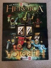Vintage Lego Heroica Poster - Great Condition 