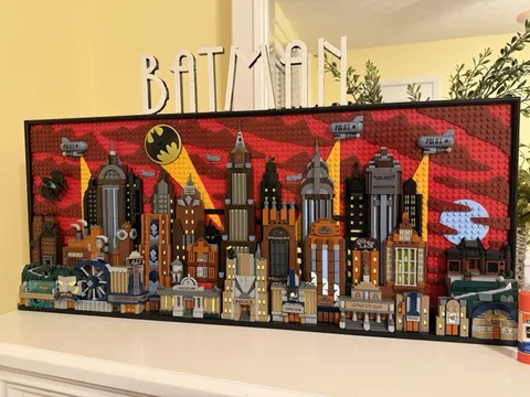 LEGO 76271 Batman The Animated Series Gotham City 4210 pcs Retired Stand