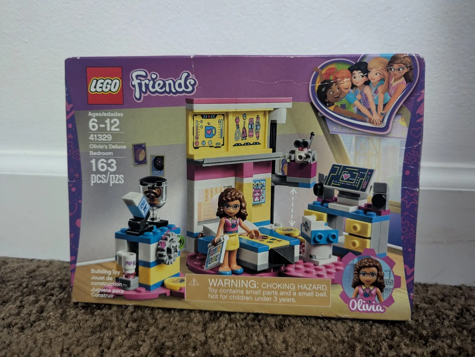 LEGO (41329) Friends: Olivia's Deluxe Bedroom New Sealed Retired Girls
