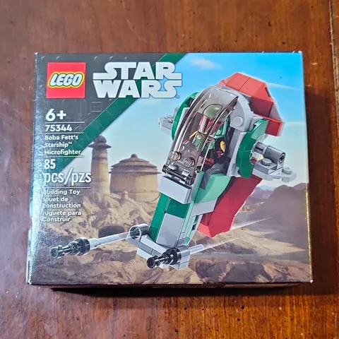 LEGO 75344 Star Wars Microfighter Boba Fett's Starship 85 pcs Used/100% Complete