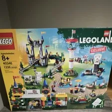 LEGO LEGOLAND Park 40346 Exclusive Complete Set 1336 pcs Ages 8+