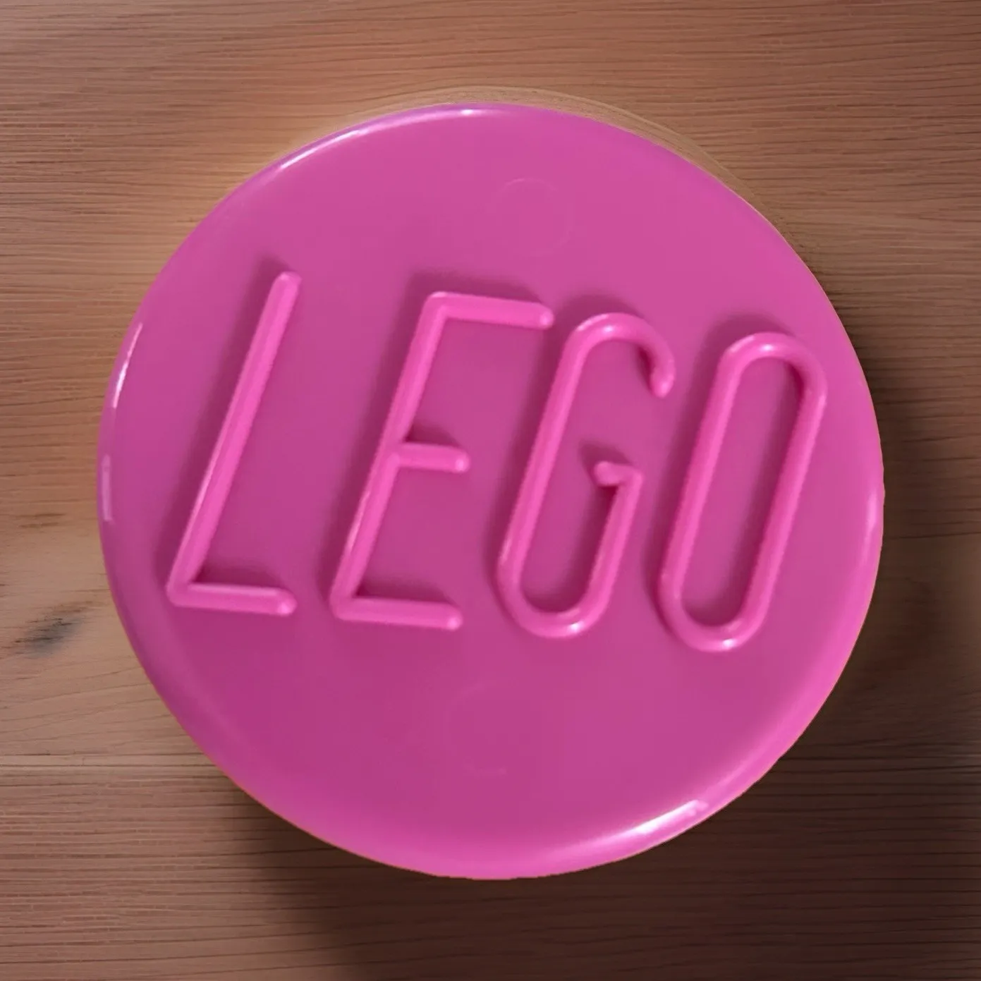 LEGO Stackable Storage Brick 1 Knob Pink Container Age 3+ MPN 4030