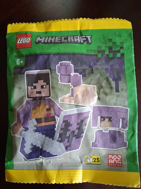 LEGO Minecraft: End Warrior with Shulker and Chorus Plant - Ages 6+