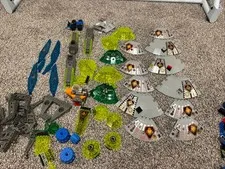 Lego System Space UFO 6915 Warp Wing Fighter + Alien Avenger Parts Lot