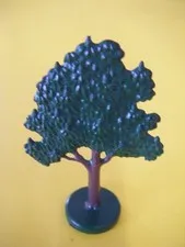 LEGO Vintage Flat Painted Fruit Tree Hollow base FTFruitH 1966-71 Rare