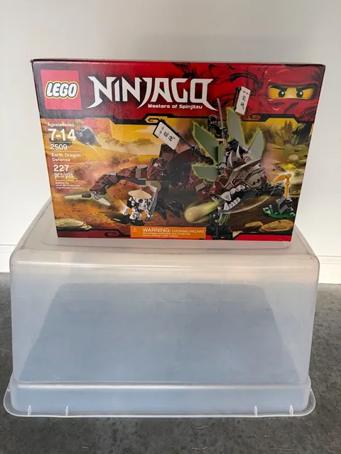 LEGO NINJAGO: Earth Dragon Defense (2509) New In Sealed Box Retired