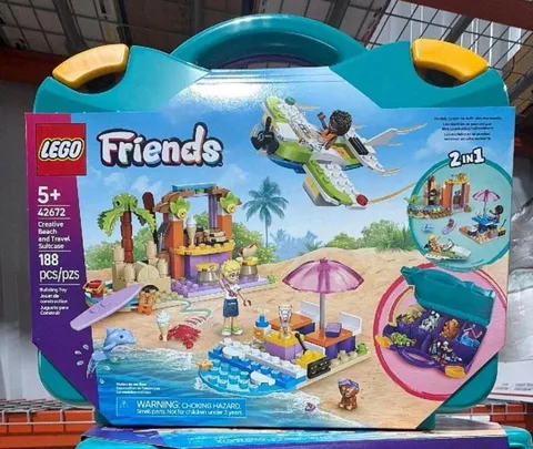 LEGO Friends Creative Beach/Travel Suitcase Lego Animal Crossing Able Sister Clo