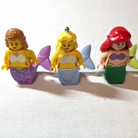 LEGO Disney The Little Mermaid Ariel And Friends Minifigures Lot of 3