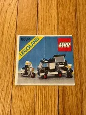 Lego Town Police Patrol Squad (6684) Instruction Booklet Only