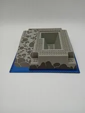 LEGO 3D Raised Baseplate (Part #2552px3) #udb8