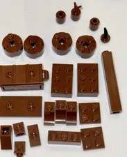 LEGO Dark Brown Pieces Elements Parts Lot