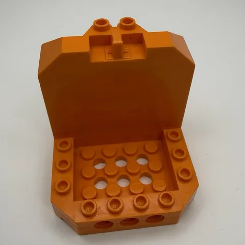 Lego 30619 Cockpit Bottom Orange Replacement Add-on Part Piece