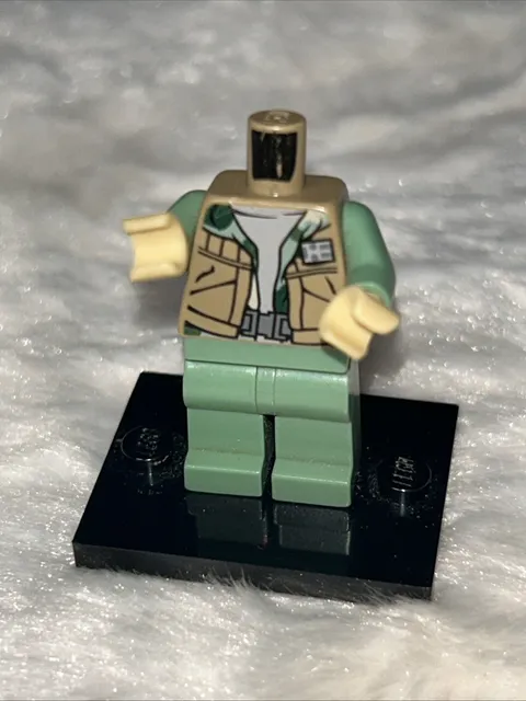 LEGO STAR WARS Endor Rebel Trooper Commando Minifigure 9489 10236 sw0367 No Head