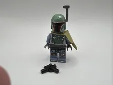 Lego Star Wars Boba Fett Minifigure (Beard Stubble) (9496) 