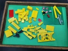  Vintage Lego Lot  Castle   Set 375 Parts Lot Only Not Complete 