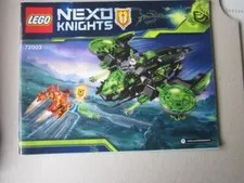 Lego Building Instructions Instruction Nexo Knights 72003