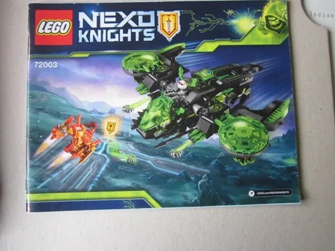Lego Building Instructions Instruction Nexo Knights 72003