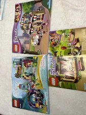 Lot 3 Disney Friends Lego Manuals Only!!! 41145 41311 41334