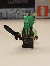 NEW Dungeons & Dragons Dragonborn Alax Jadescales Custom Lego Minifigure 21348