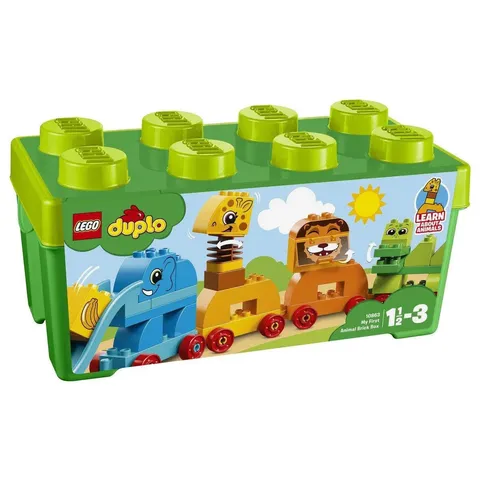 LEGO® DUPLO® 10863 My First Brick Box With Pull-Along Animals
