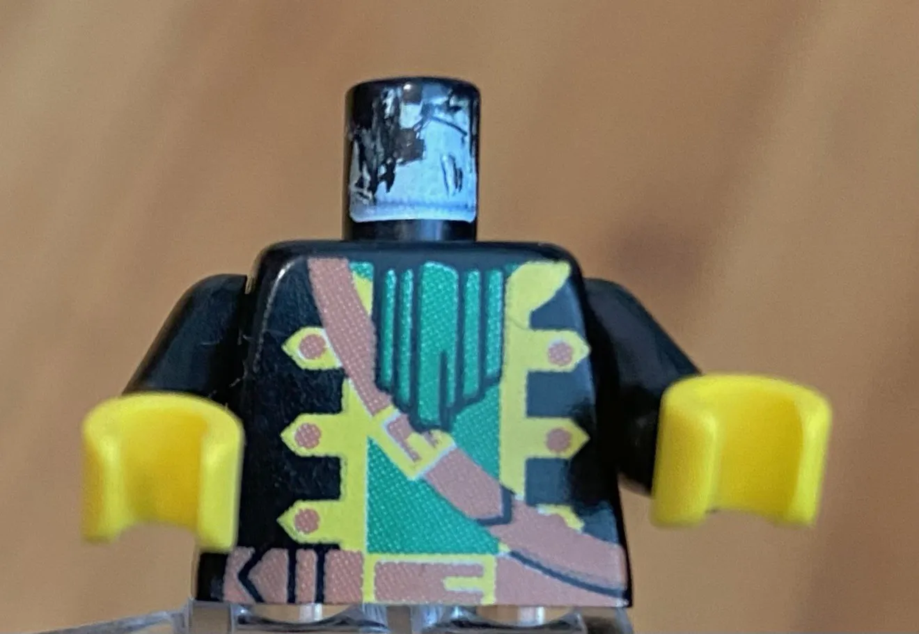 LEGO Classic Pirate Torso With Belt Across Chest