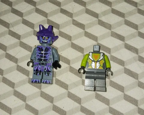 Lego Nexo Knight villain mini figure + partial figure