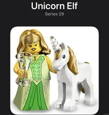 LEGO 71052 Series 29 Unicorn Elf collectible