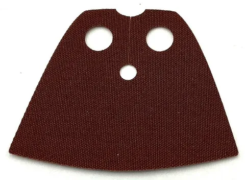 Lego New Reddish Brown Minifigure Cape Cloth Very Short Traditional Starched