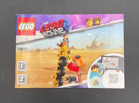 LEGO The Lego Movie 2 Emmet's Thricycle #70823 INSTRUCTION MANUEL ONLY